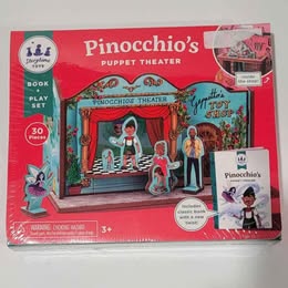 Game - Pinocchio's Puppet Theater NEW from Shory time Toys