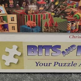 Puzzle - NEW 1000 Piece Bits and pieces Christmas Joy Puzzle