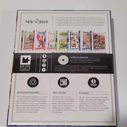 Puzzle - NEW 1000 Piece New York Company "New Yorker" Jigsaw Puzzle