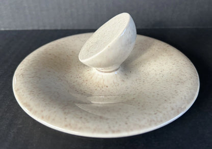 Vintage Red Wing Pottery Bob White Casserole Dish With Lid 2 Quart Mid Century