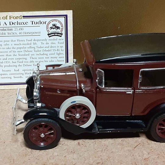 Classic Car - 1931 Ford Model A deluxe Tudor Sedan - Grannies Garage