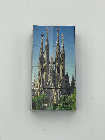 Art Cube Puzzle- Stress Relieving Brain Teaser-Gaudi Architecture