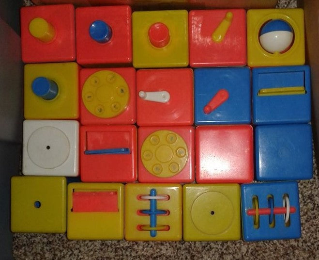 Vintage Toy Blocks