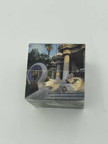 Art Cube Puzzle- Stress Relieving Brain Teaser-Gaudi Architecture