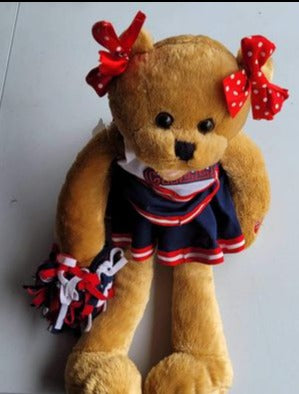 Plush - Singing Cheerleader Bear Sing "Oh Mickey"