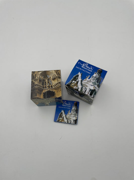 Art Cube Puzzle- Stress Relieving Brain Teaser-Gaudi Architecture