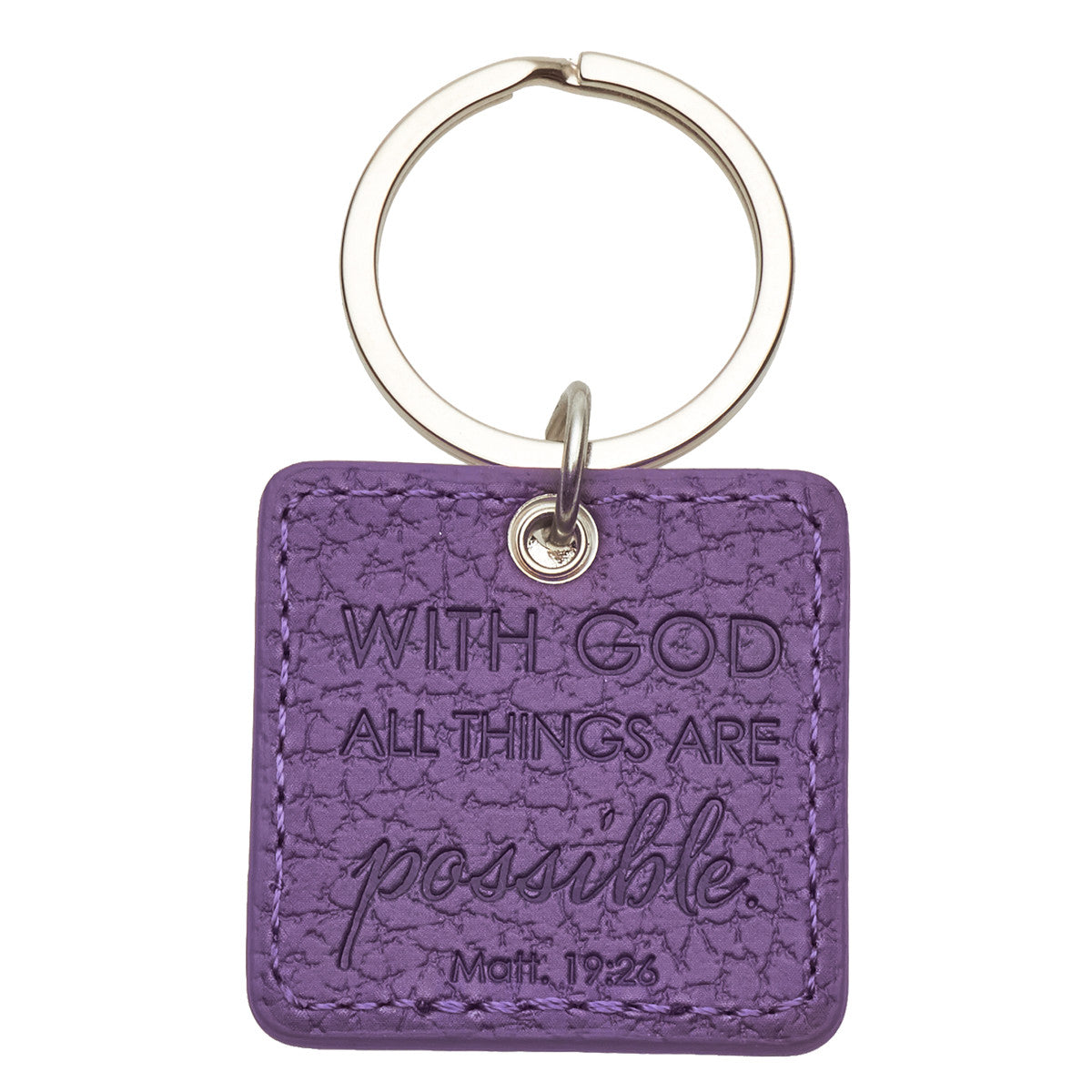 Keyring - Purple Faith