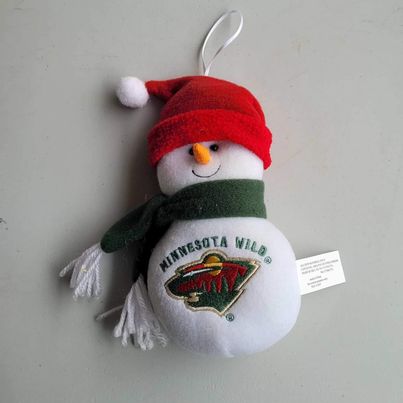 Plush - Minnesota Wild Hockey Plush Ornament