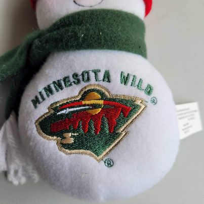 Plush - Minnesota Wild Hockey Plush Ornament