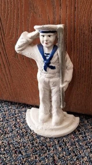 Home Decor - Cast Metal Sailor Doorstop - Grannies Garage