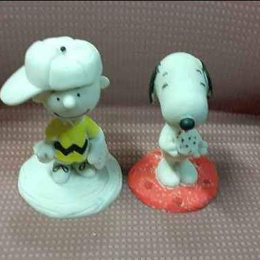 Home Decor - Charlie Brown and Snoopy Figures