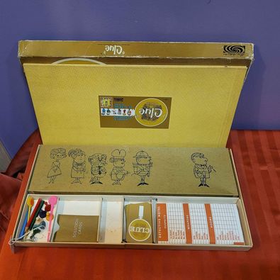 Toys - Vintage Clue Board Game