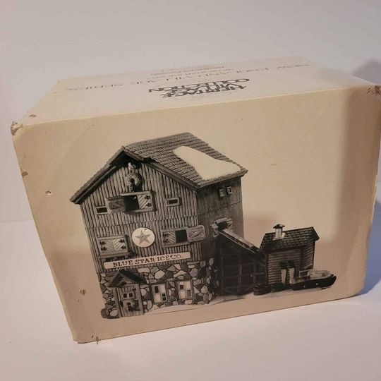 Collectible - Department 56 Blue Star Ice Co