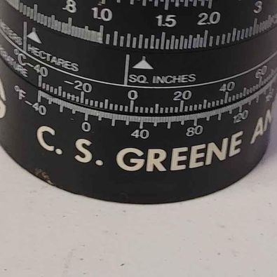 Tools - Metric Converter cup C.S. Greene Advertising