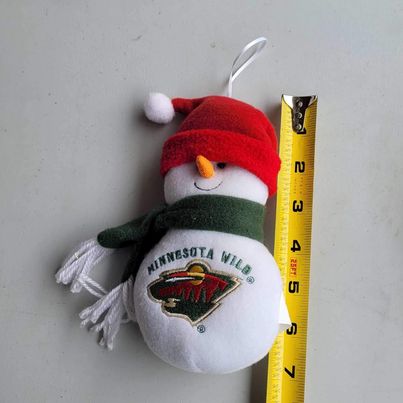 Plush - Minnesota Wild Hockey Plush Ornament