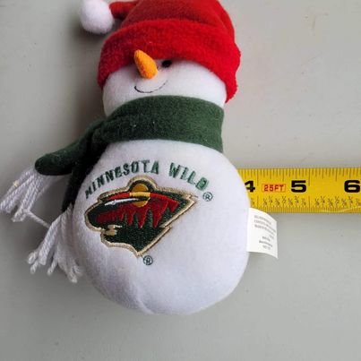 Plush - Minnesota Wild Hockey Plush Ornament