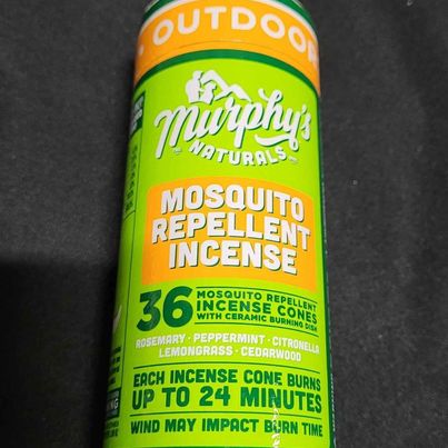 NEW - Murphy's Natural Mosquito Repellent - Cones