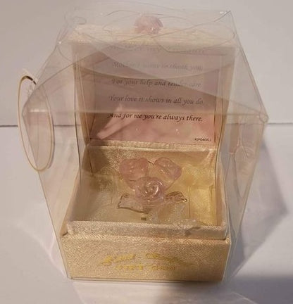 Gift - Pink Rose Mother my Treasure and decorative box a gift from the heart