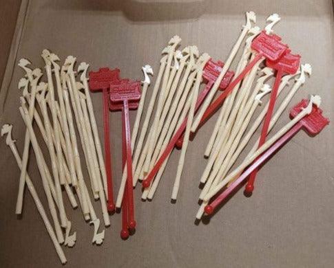 Vintage - Segrams 7 stir sticks