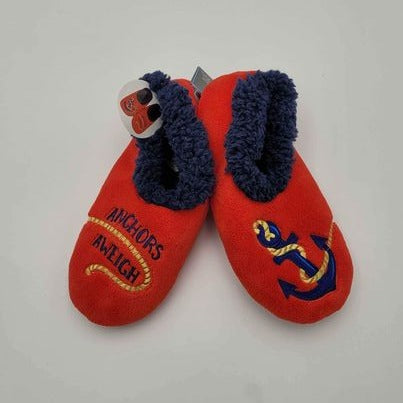 Accessories - Snoozies Slippers - Anchors Aweigh