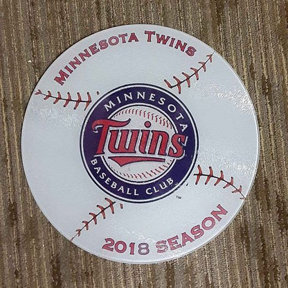 Sports - MN Baseball Collectible 2018 Season Cutting Board - MINNESOTA TWINS
